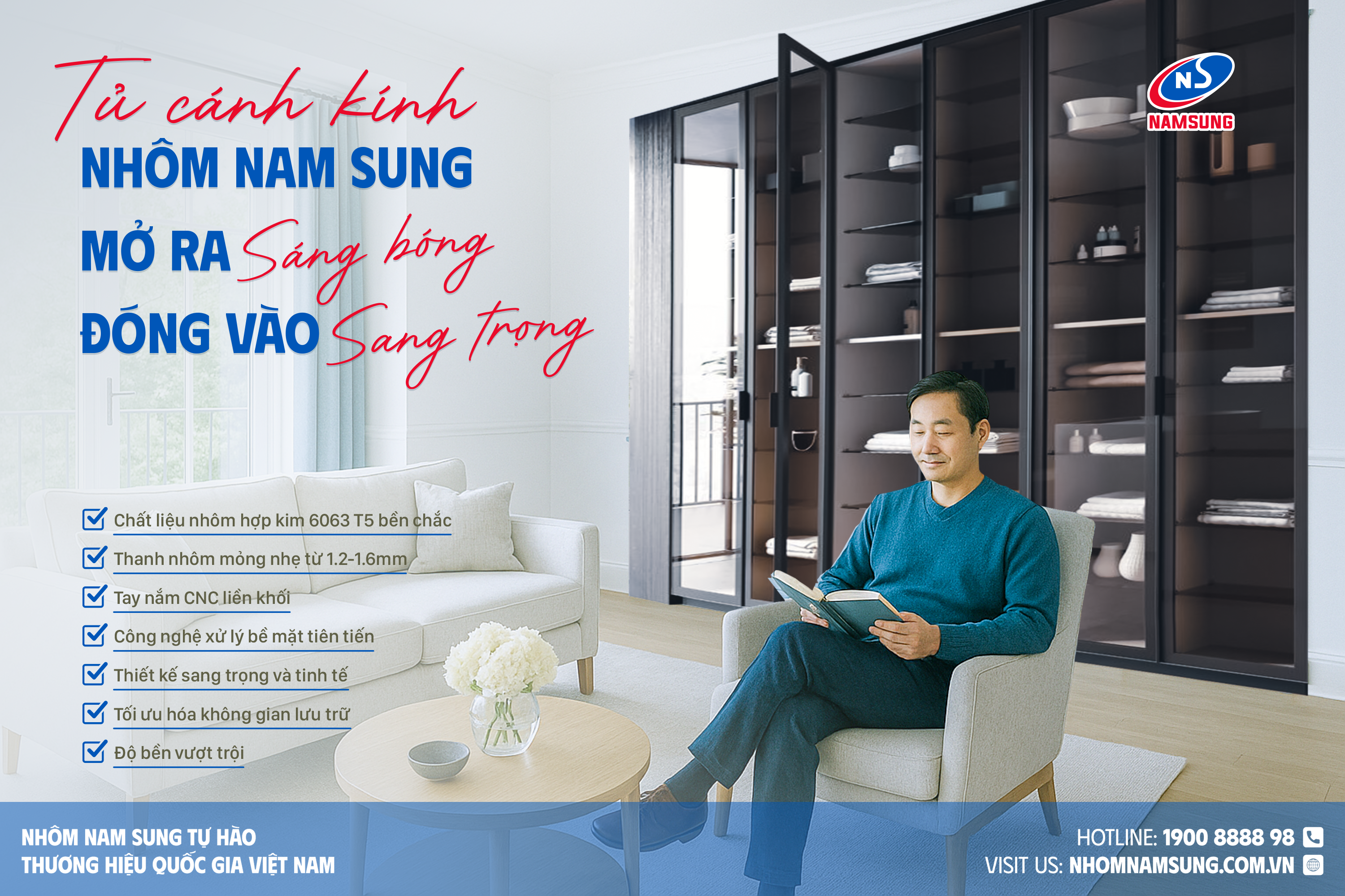 Tủ cánh kính khung nhôm là sự lựa chọn lý tưởng trong các công trình hiện đại.