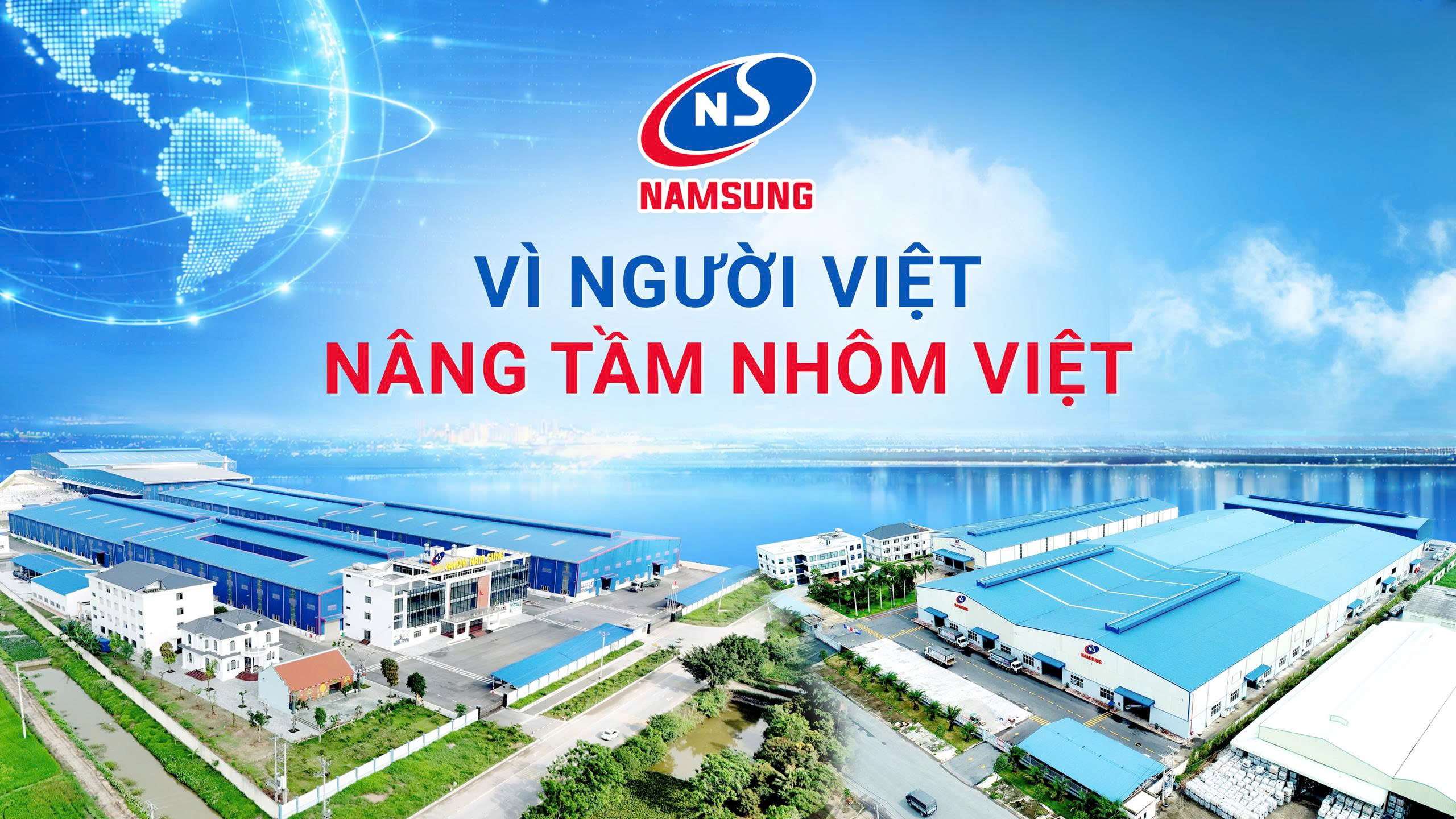 Nhôm Nam Sung đã có hơn 20 năm hoạt động trong ngành nhôm và hơn 10 năm vững vàng trong lĩnh vực sản xuất, không ngừng mở rộng quy mô với 02 nhà máy công suất lớn ở Tây Ninh và Ninh Bình.