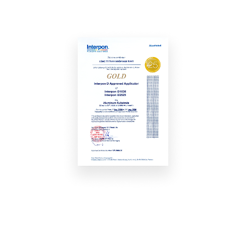 Chứng nhận AkzoNobel 25